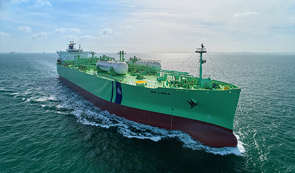 An LPG-powered Very Large Gas Carrier