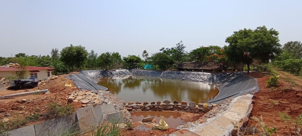 An Irrigation Pond at ProtoVillage