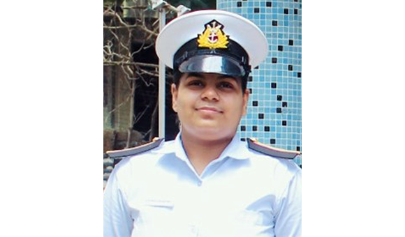 A Female Cadet from BW LPG India