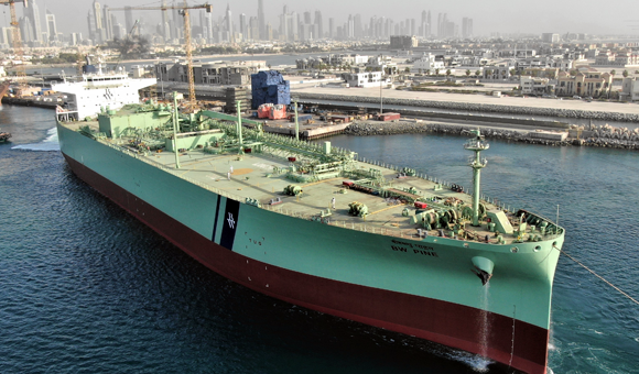 BW Pine is one of eight LPG ships in our fleet