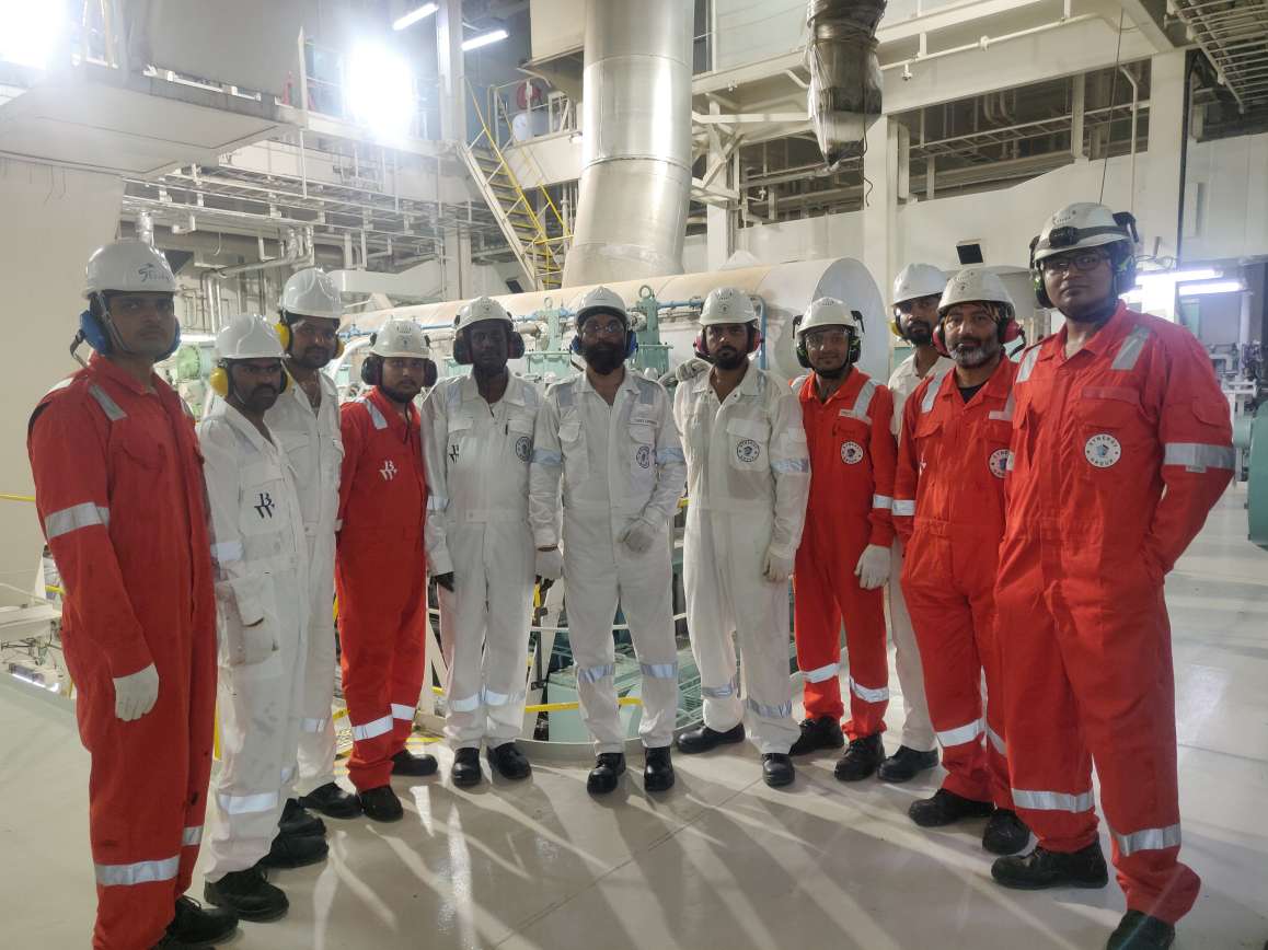 Crew of BW LPG India