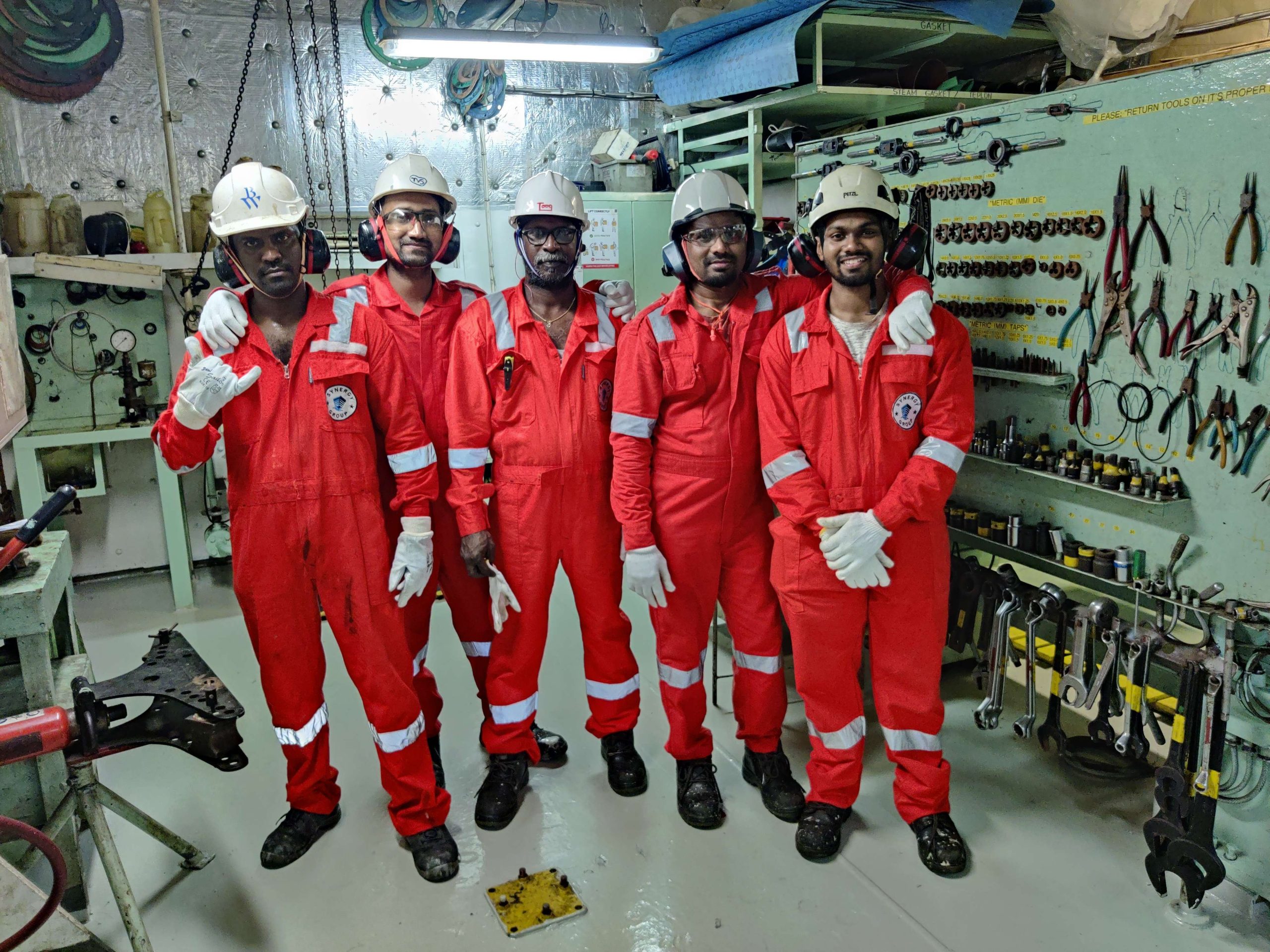 Crew of BW LPG India