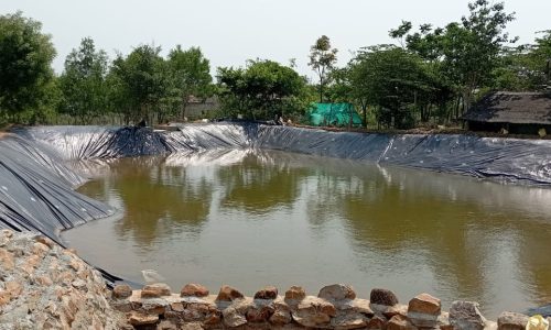 Irrigation supply by way of ponds rather than bore wells